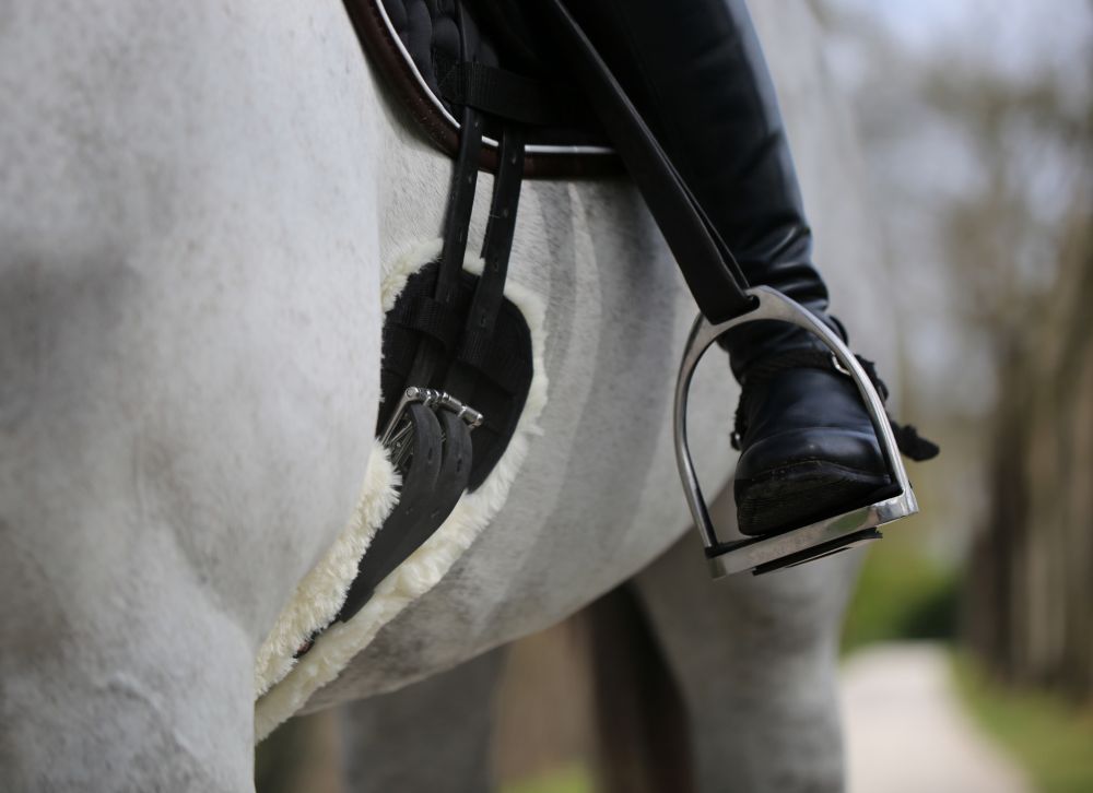 KENTUCKY® HORSEWEAR Schaffell Kurzgurt