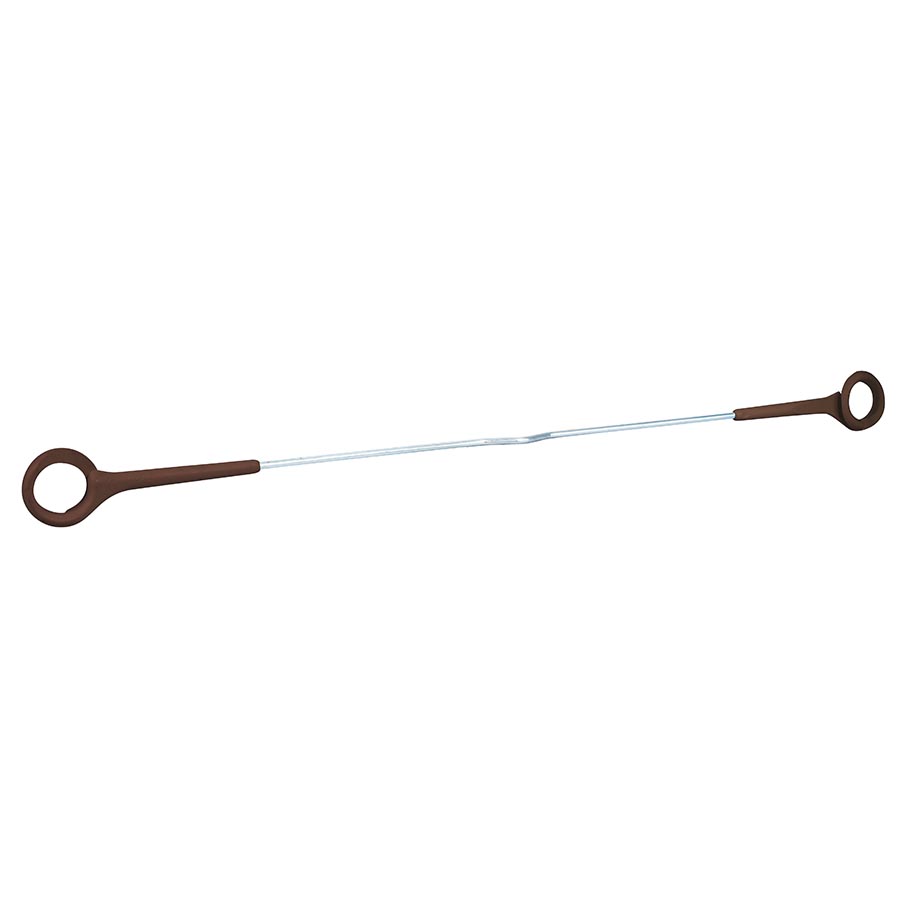 GALLAGHER Abstandhalter doppelt 80 cm mit Ösenisolato, terra