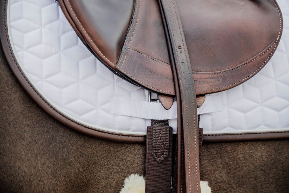 KENTUCKY® HORSEWEAR Skin Friendly Schabracke Springen, weiß
