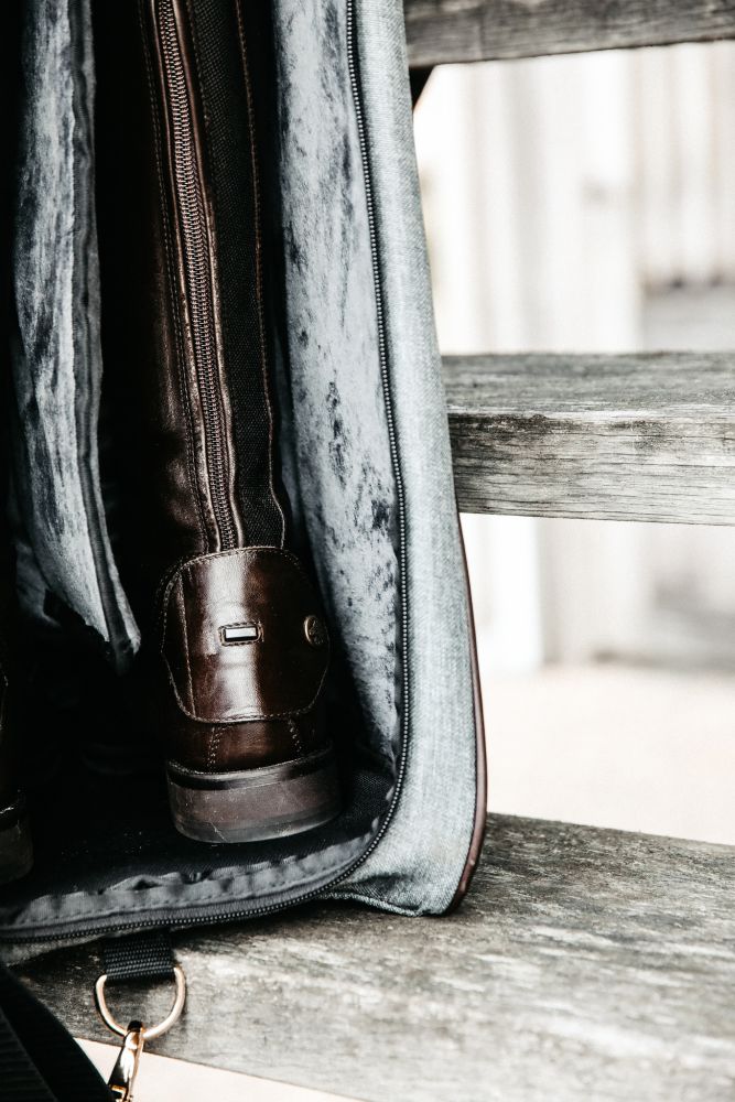 KENTUCKY® HORSEWEAR Stiefeltasche, grau