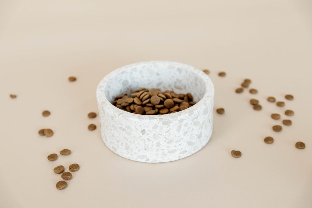KENTUCKY® DOGWEAR Hundenapf Terrazzo aus Stein, beige