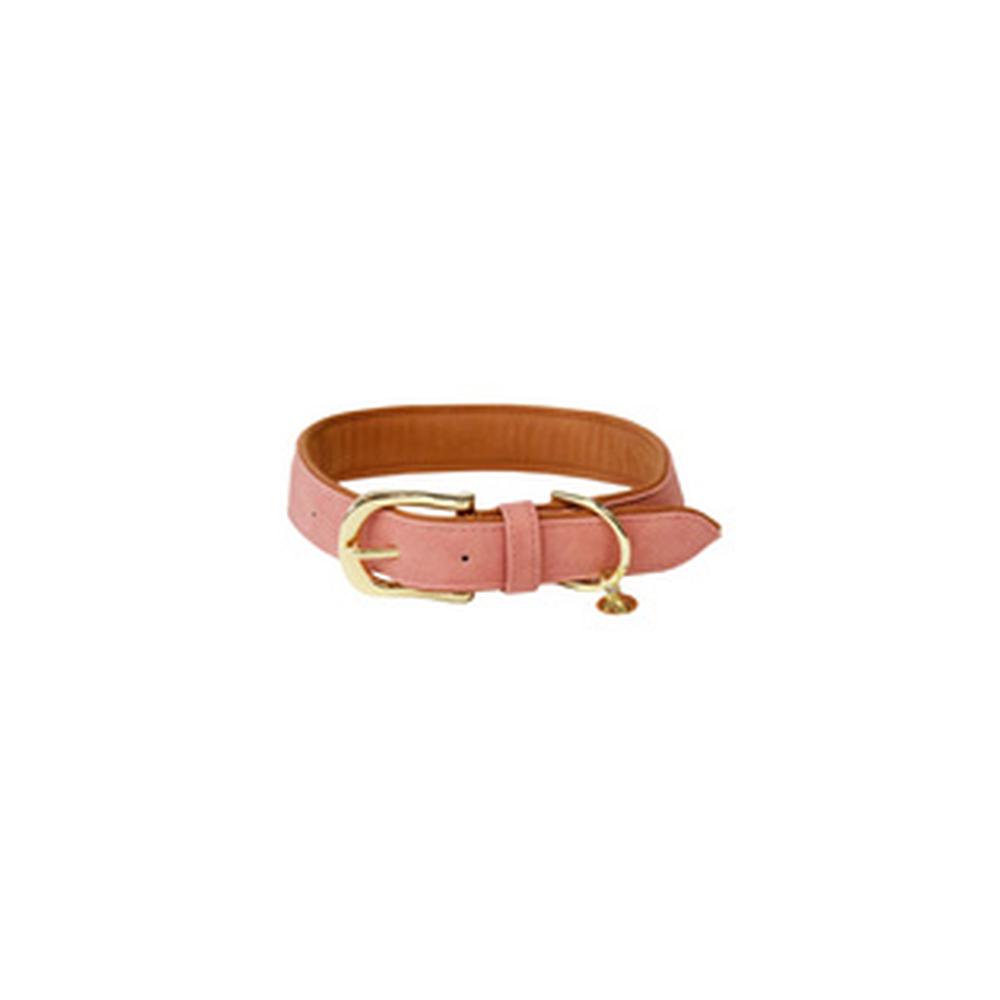 KENTUCKY® DOGWEAR Hundehalsband aus veganem Leder, peach