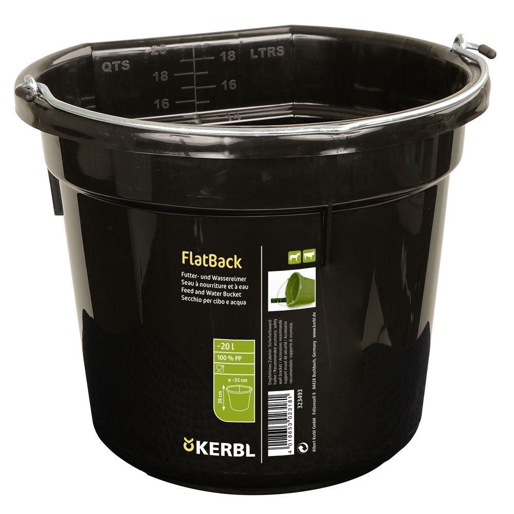 Futter- und Wassereimer FlatBack