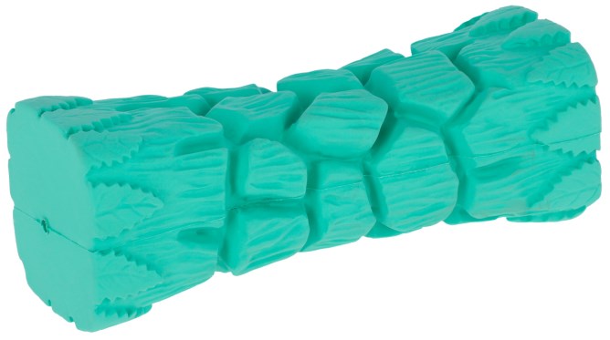 KERBL Baumstamm ToyFastic, 16 x 6,5 x 6,5 cm, türkis