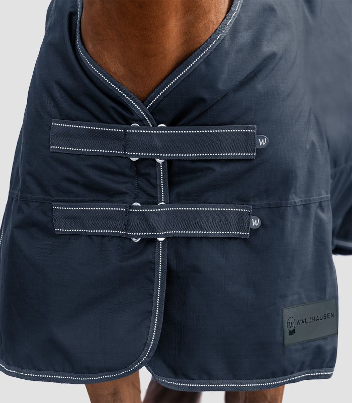 WALDHAUSEN ARCTIC Outdoordecke, High Neck, Light, nachtblau