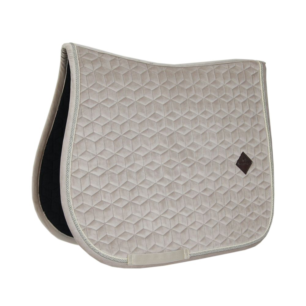 KENTUCKY® HORSEWEAR Schabracke Basic Velvet Springen, beige