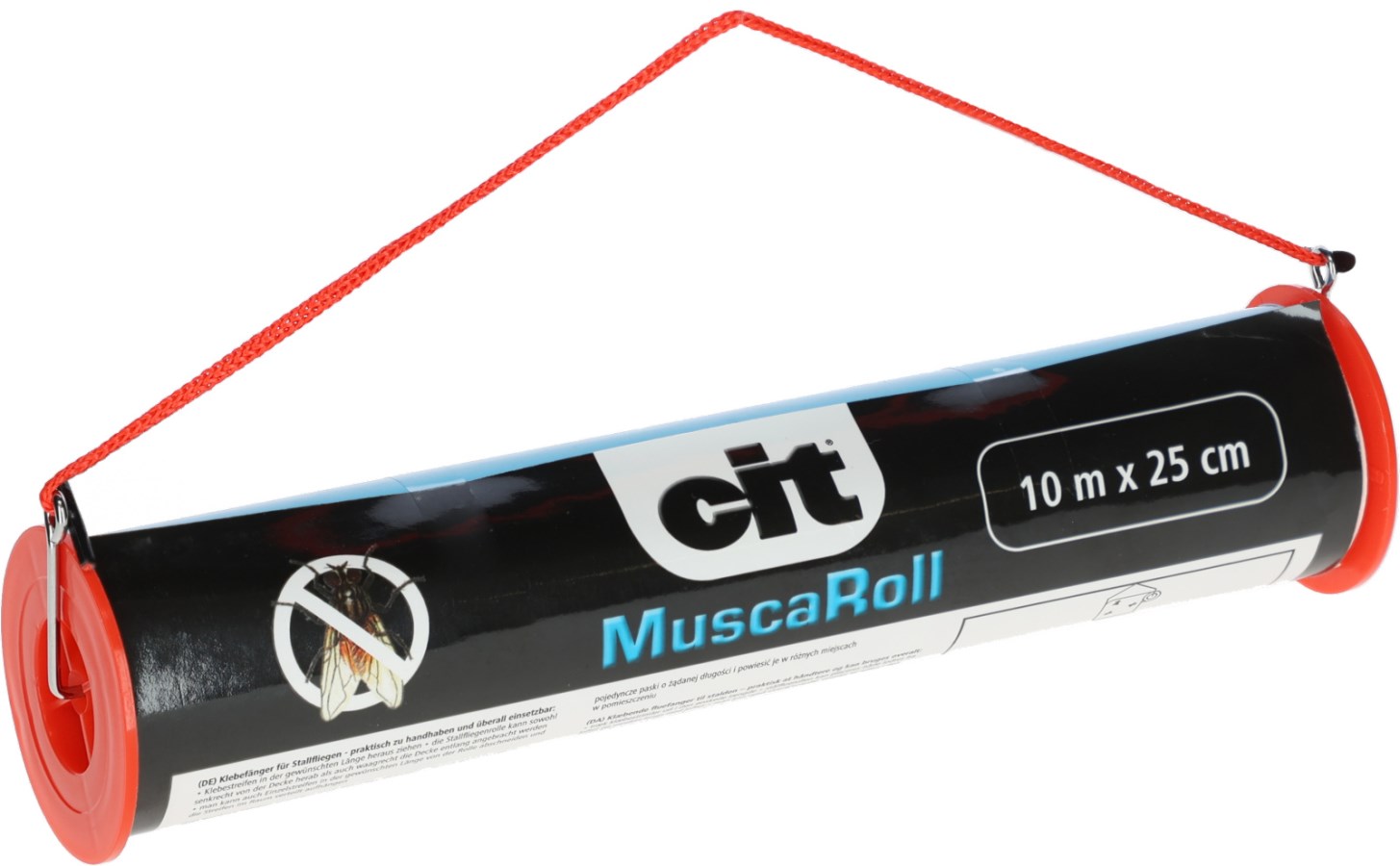 KERBL cit Fliegenrolle MuscaRoll mit Halteschnur