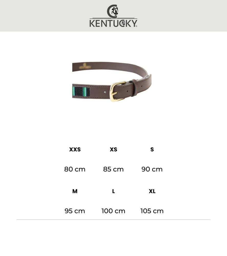 KENTUCKY® HORSEWEAR Pearls Gürtel, silber