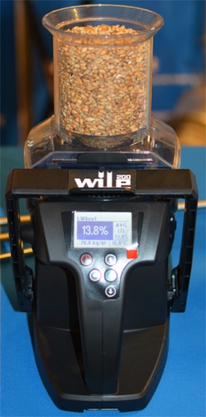 Wile 200: Getreidefeuchtigkeit, Temperatur und Hekto-Litergewicht