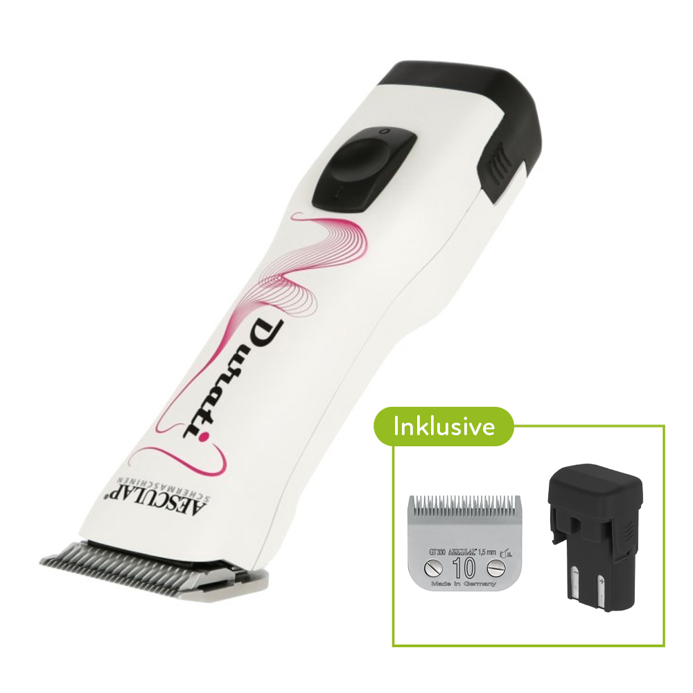 AESCULAP Akkuschermaschine Durati ProWhite mit Scherkopf GT330