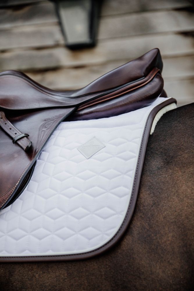 KENTUCKY® HORSEWEAR Skin Friendly Schabracke Springen, weiß