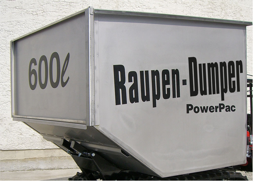 Motorschubkarre Raupen Dumper, 550 kg