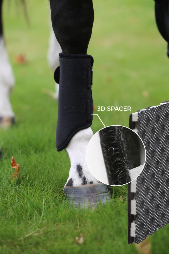 KENTUCKY® HORSEWEAR Arbeitsgamasche 3D Spacer vorne, braun