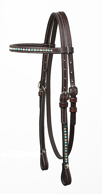 WESTERN IMPORTS® Headstall, Zuni Design