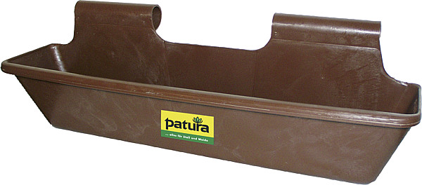 PATURA Kunststoff-Langtrog 50 Liter zum Einhängen