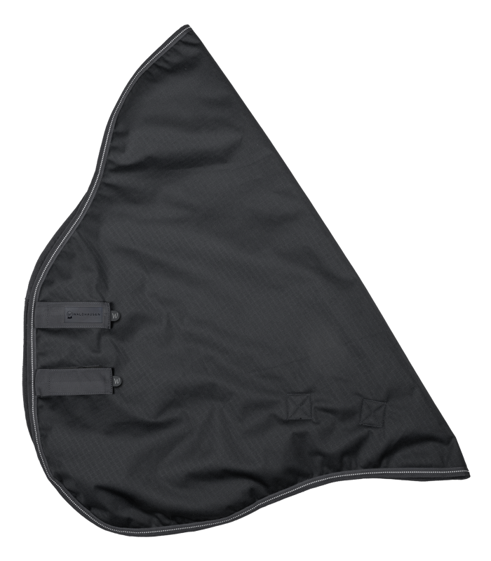 WALDHAUSEN Outdoorhalsteil 600D, Light, schwarz 