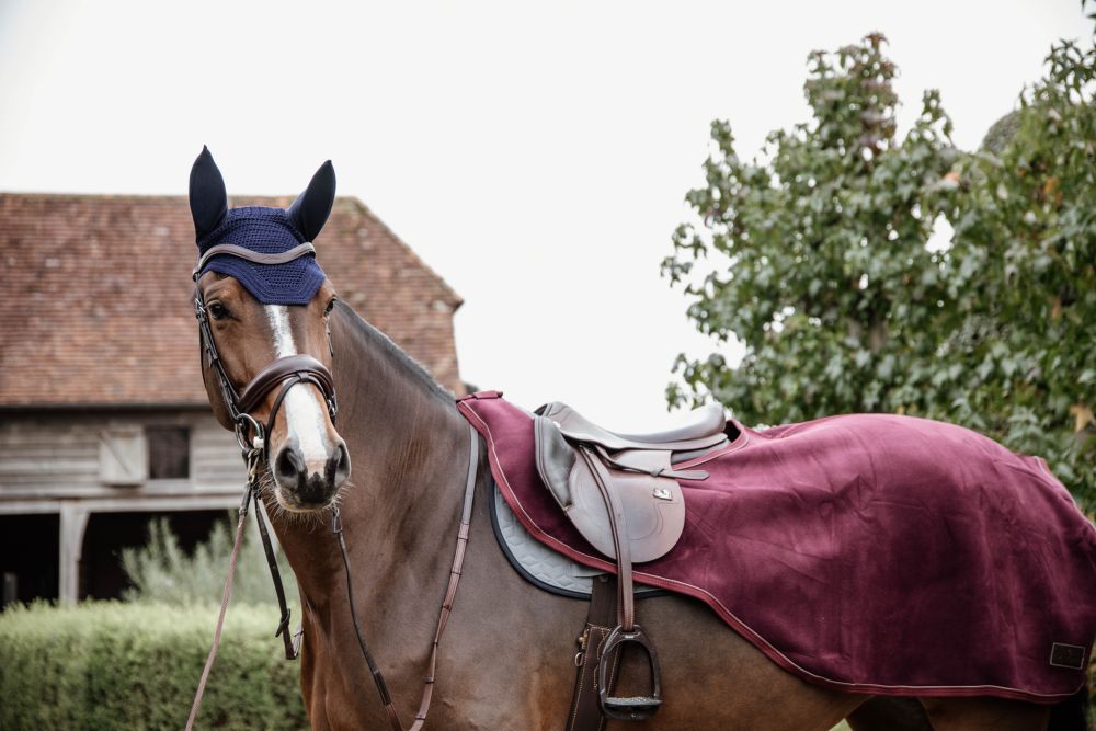 KENTUCKY® HORSEWEAR Ausreitdecke Heavy Fleece, bordeaux