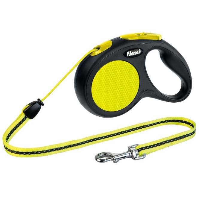 Flexi New Classic Neon Seil-Roll-Leine 