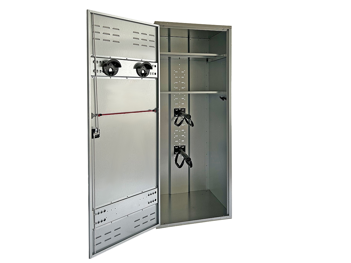 GROWI® Sattelschrank mit Zylinderschloss, 75 cm breit 