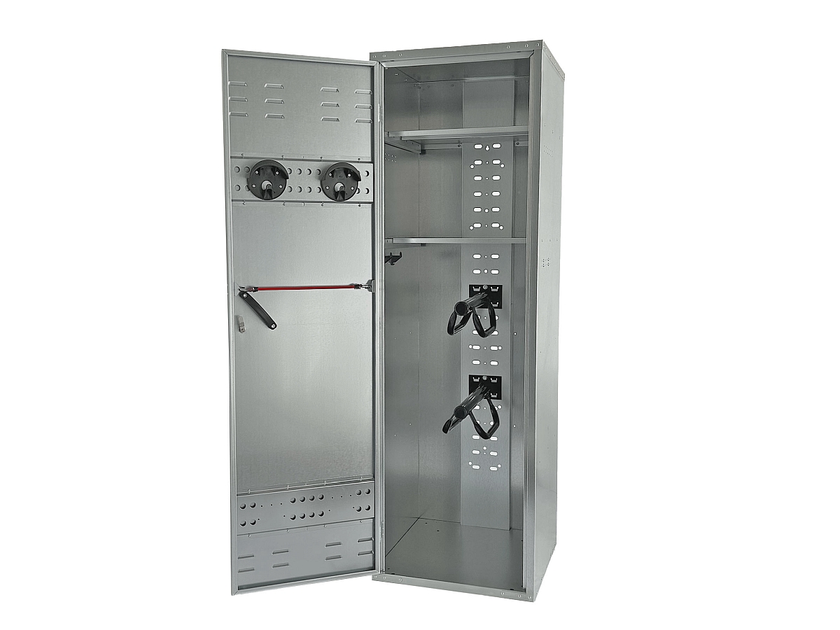 GROWI® Sattelschrank mit Zylinderschloss, 60 cm breit 