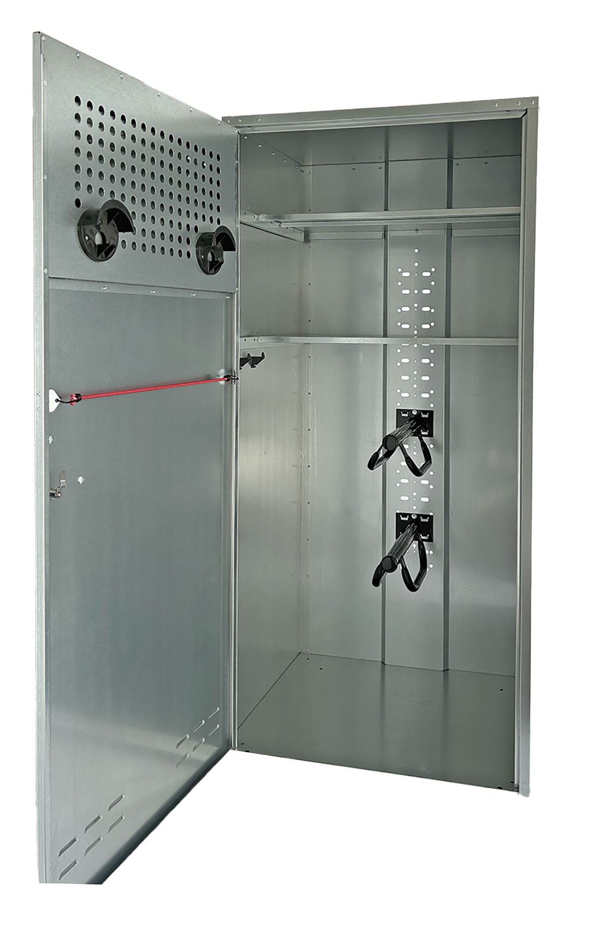 GROWI® Sattelschrank mit Vorrichtung für Vorhangschloss, 90 cm breit