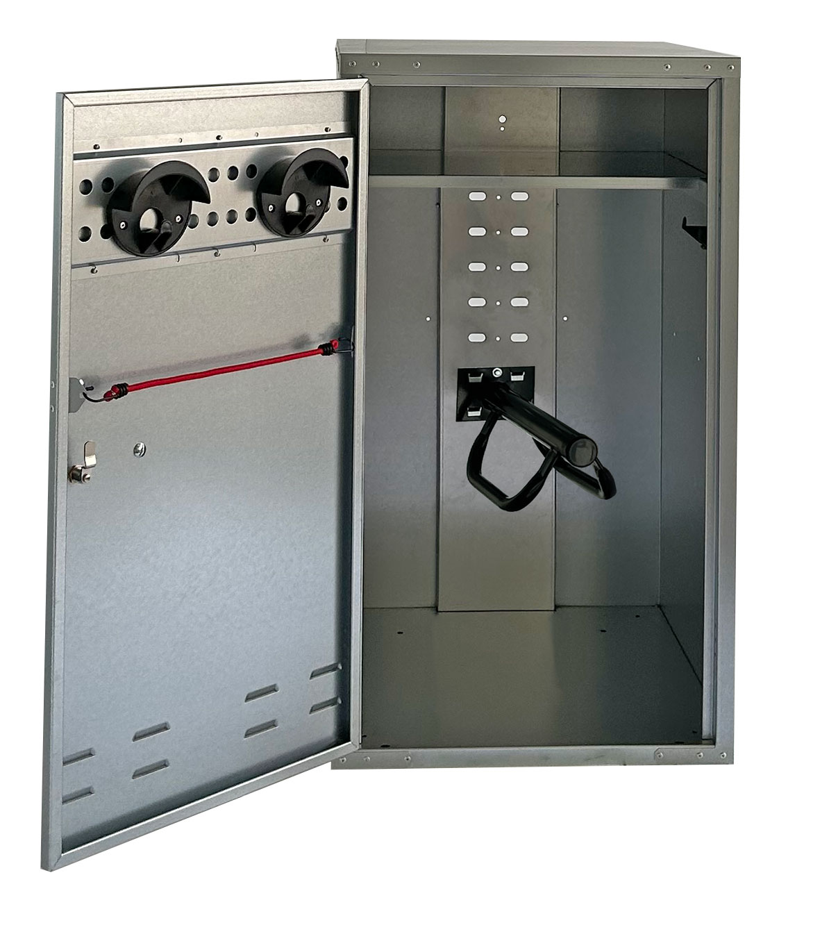GROWI® Sattelschrank mit Vorrichtung für Vorhangschloss, 60 cm breit