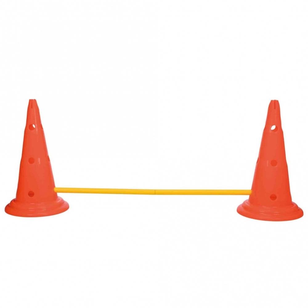 TRIXIE Pylonen-Hindernis 2er Set - ø 30 × 50 cm/100 cm, orange/gelb