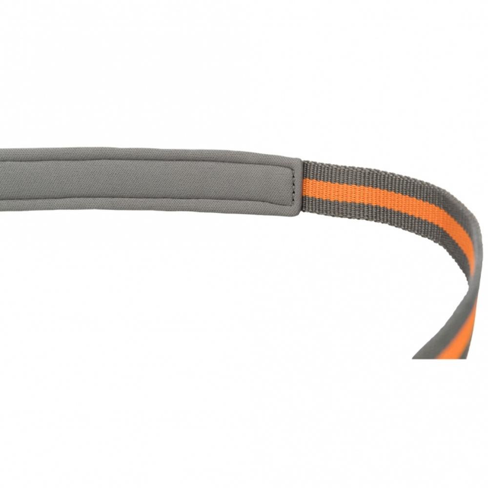 TRIXIE Jogging-Hundeleine, grafit/papaya