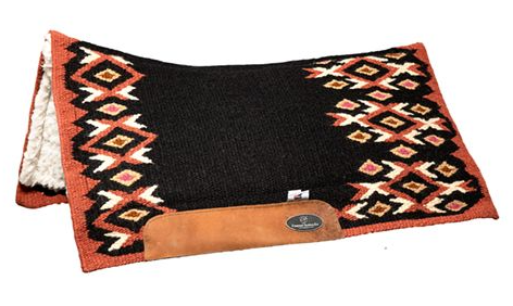 WESTERN IMPORTS® Midsize CSF Pad BLACK EDITION, melonenfarben