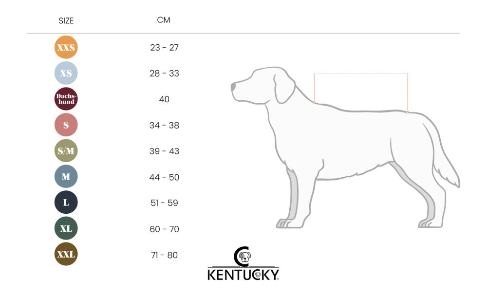 KENTUCKY® DOGWEAR Hundemantel wasserdicht 160 g, dusty blue