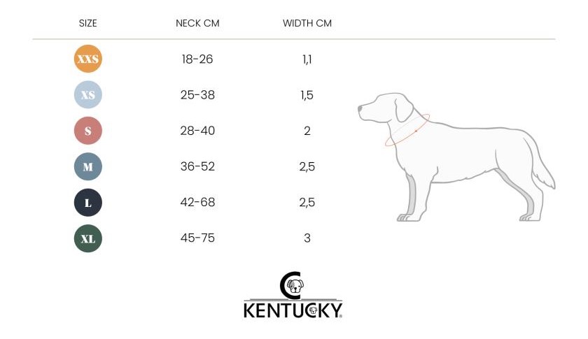 KENTUCKY® DOGWEAR Hundehalsband Samt, zartes rosa