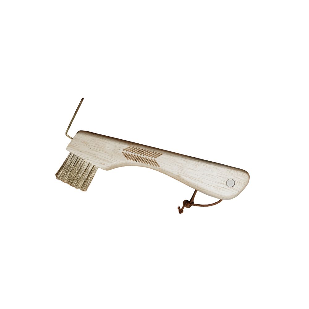 KENTUCKY® GROOMING DELUXE Hoof Pick mit Metall Bürste & Magnet