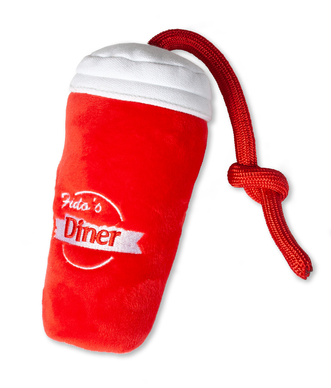 Hundespielzeug Plüsch Milchshake