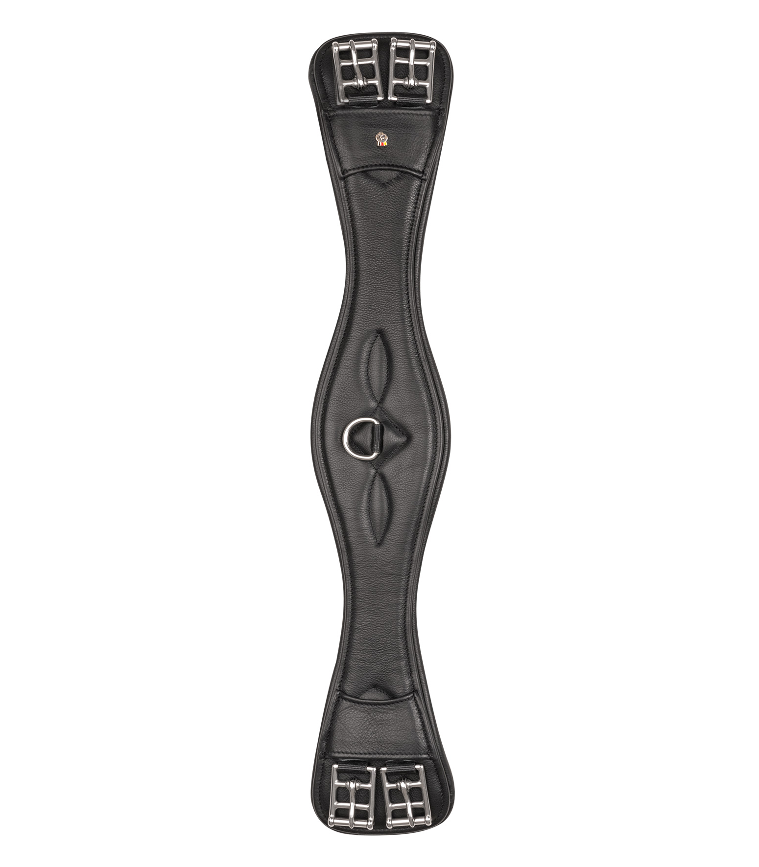 WALDHAUSEN Lederkurzgurt Comfort, schwarz 