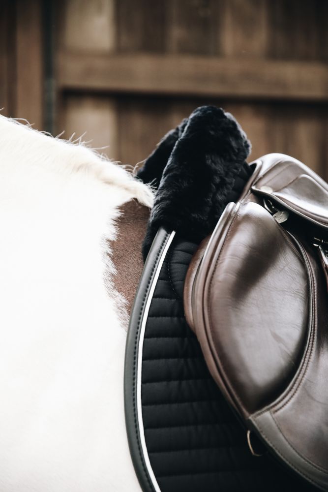 KENTUCKY® HORSEWEAR Skin Friendly Schabracke Springen, schwarz