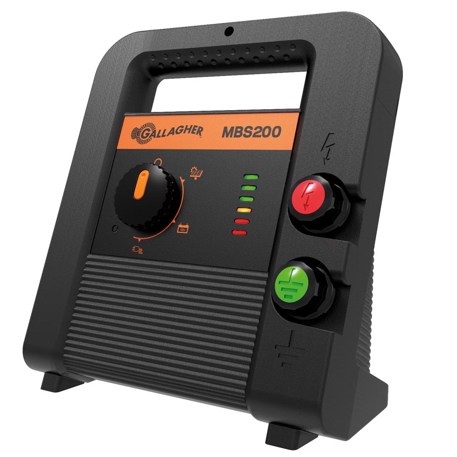 GALLAGHER MBS200 Weidezaungerät (230 V/12 V/Solar)