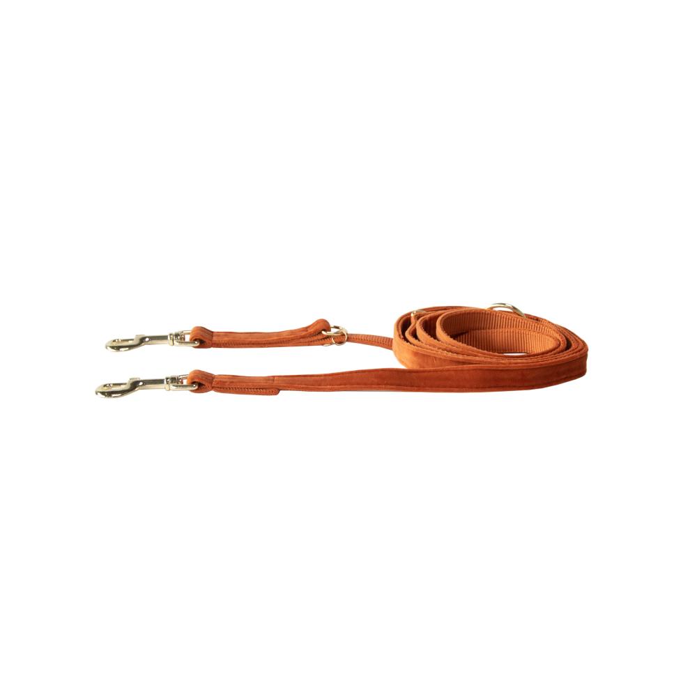 KENTUCKY® DOGWEAR Hundeleine Samt 200 cm, orange