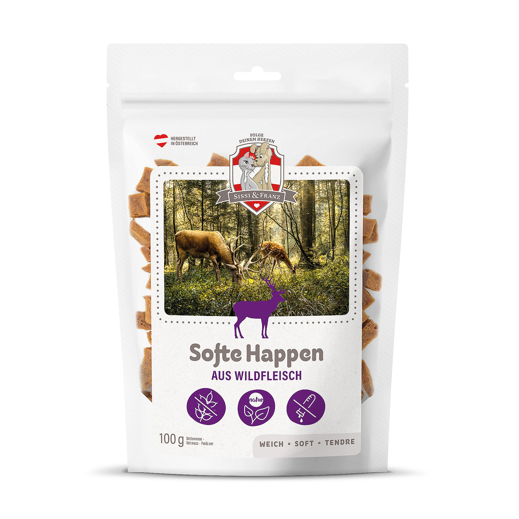 SISSI & FRANZ Softe Happen aus Wild