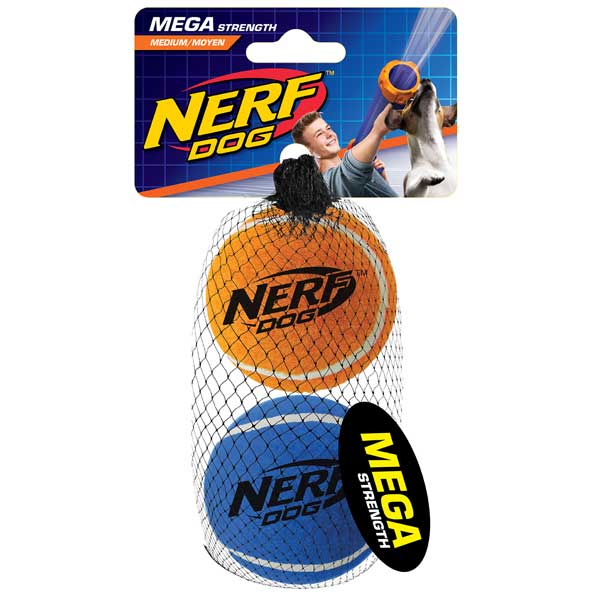 NERF DOG Tennis Balls megastark 