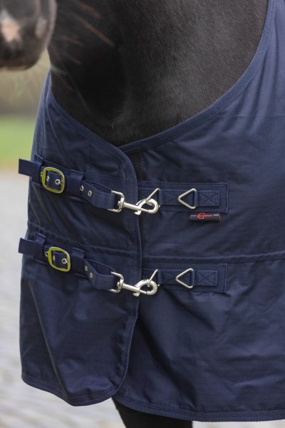 KERBL Outdoor-Pferdedecke RugBe HighNeck, dark navy