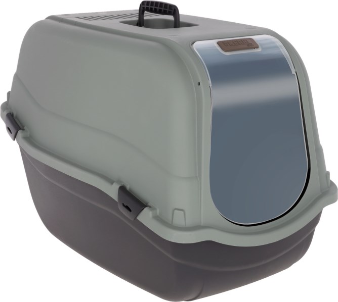 KERBL Katzentoilete Emma Eco XL 65x44x46, taupe/schwarz