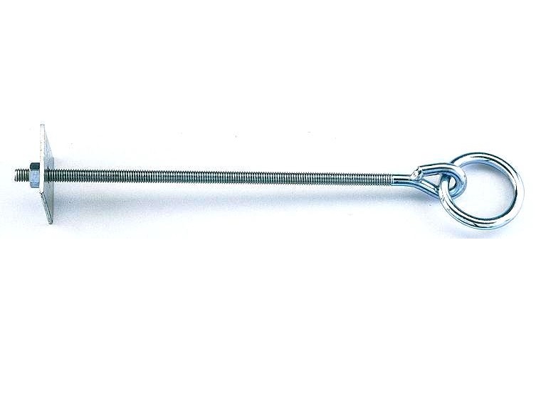 GROWI® Barrenringring mit eckiger Scheibe, Gewinde