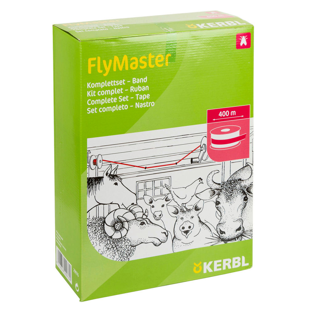 KERBL Stallfliegenfänger Komplettset FlyMaster, Klebeband