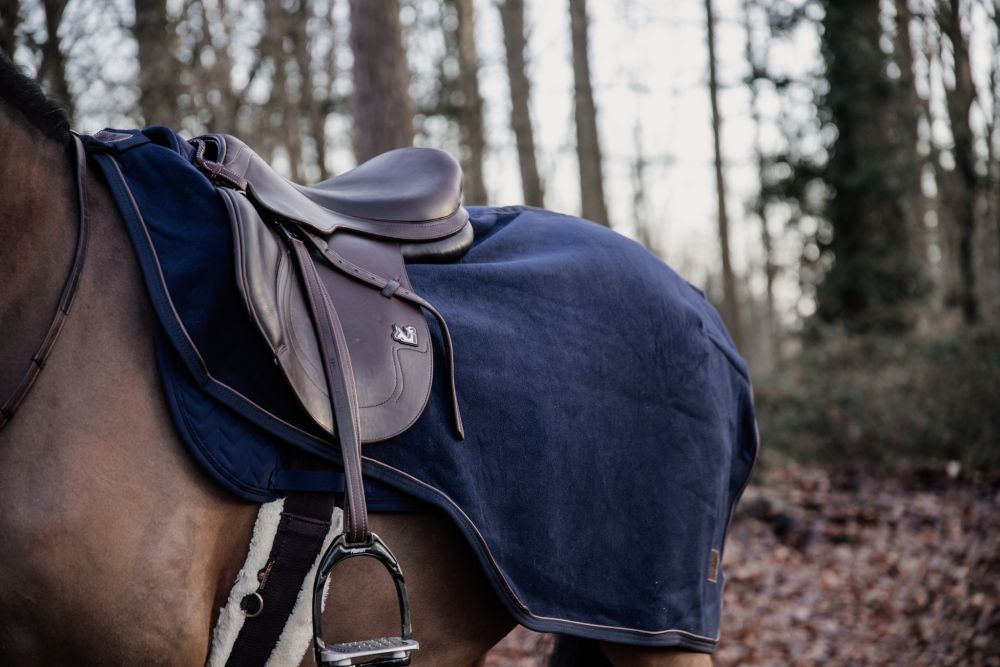KENTUCKY® HORSEWEAR Ausreitdecke Heavy Fleece, marine