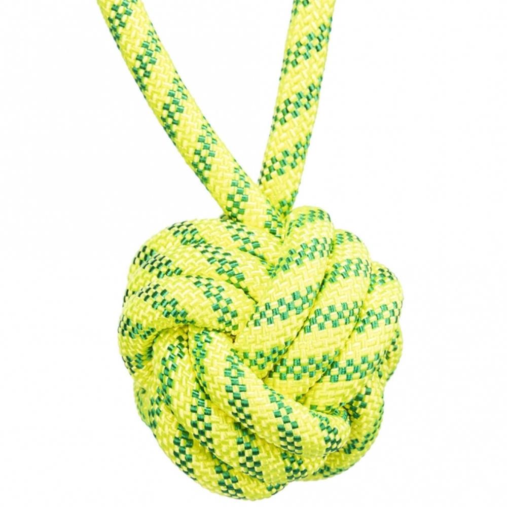 TRIXIE Aqua Toy Spieltau mit eingeflochtenem Ball, schwimmend