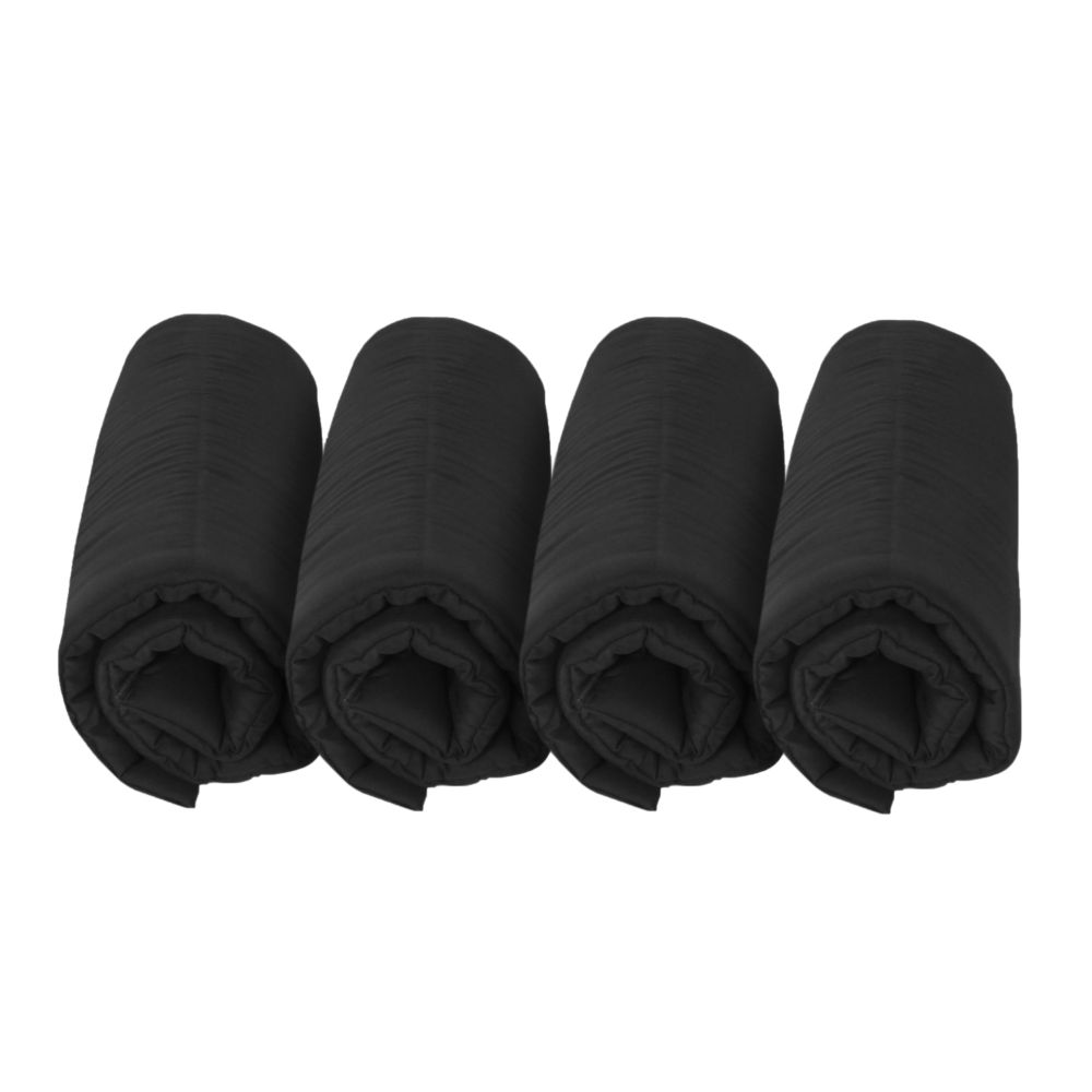 KENTUCKY® HORSEWEAR Stall-Bandagen Unterlagen, 4er-Set, schwarz