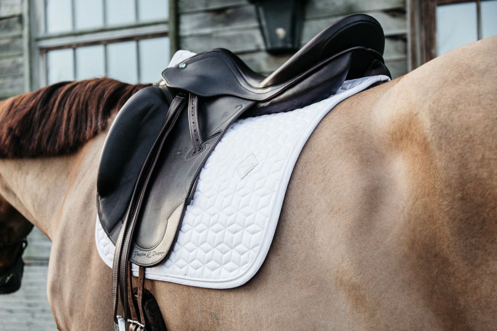 KENTUCKY® HORSEWEAR Schabracke Classic Dressur, weiß