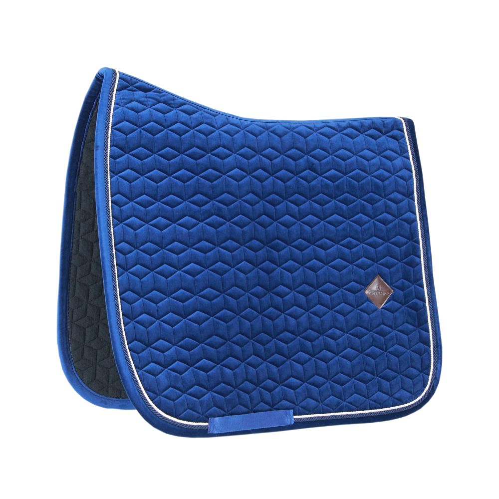 KENTUCKY® HORSEWEAR Schabracke Basic Velvet Dressur, marine
