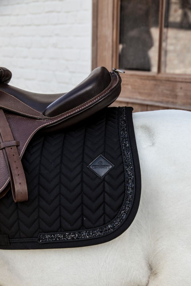 KENTUCKY® HORSEWEAR Pony-Schabracke Glitter Stone Springen, schwarz