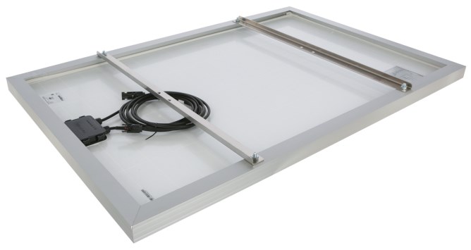 AKO 100 Watt Solarmodul mit Laderegler